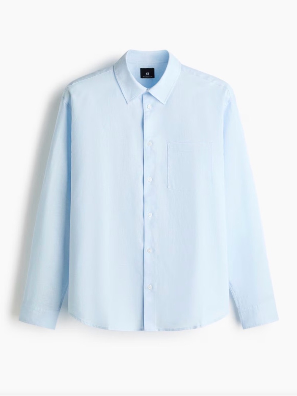 Home Essentials Light Blue Men's Dress Shirt